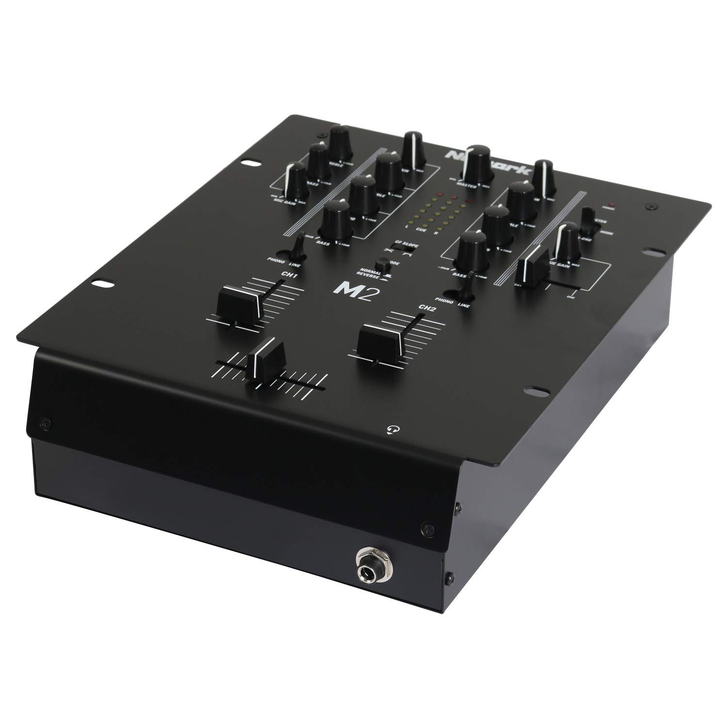 Numark M2 - Mezclador DJ Scratch de 2 canales, montable en rack